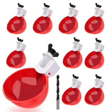 10 Pcs Chicken Waterer