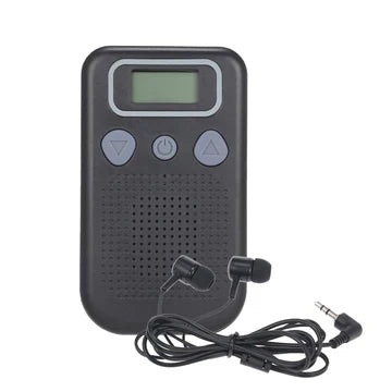 Sound Amplifier For Hearing Aid - Battery-Operated In-Ear Hearing Aid