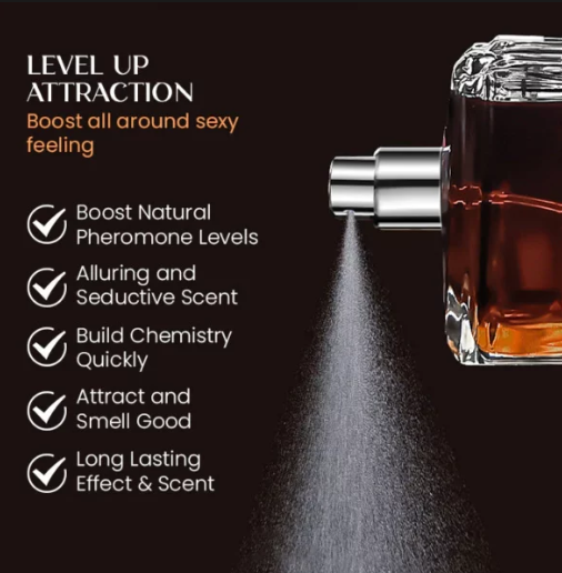 Men’s Fragrance with Pheromone Infusion for Attraction and Confidence