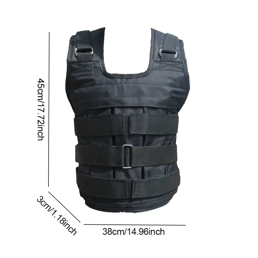 Adjustable Weighted Vest for Walking and Running