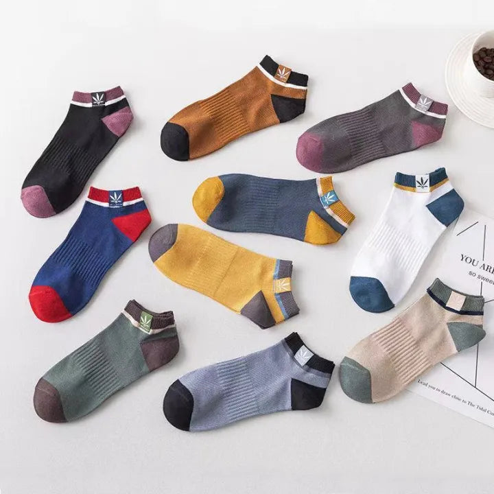 Everyday Men’s Ankle Socks 20 Pack in Low Cut Design with Breathable Cotton