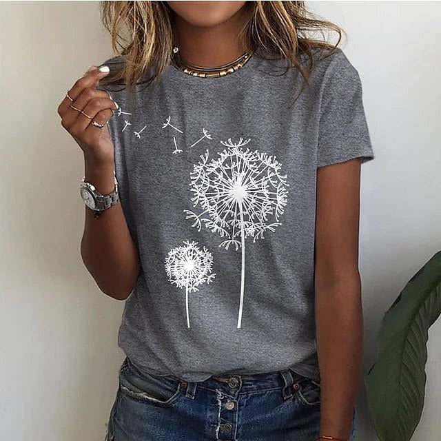 Dandelion Print Shirt