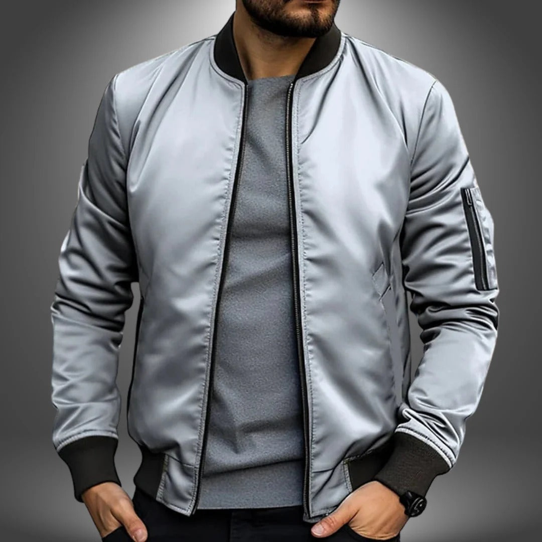 Men's Classic Bomber Jacket
