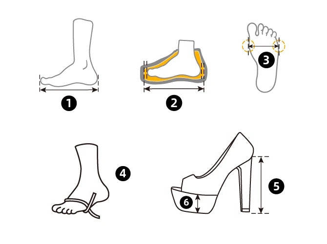 Women's Pointed Toe Slingback Kitten Heels