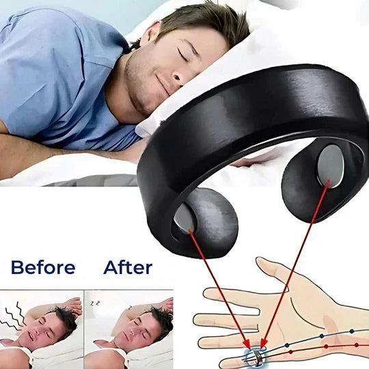 Anti-Snore Ring | Reduces Snoring for Better Sleep - Helps Clear Airways and Improves Rest Quality