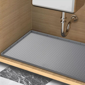 Large Under Kitchen Sink Mat Silicone Protective Liner