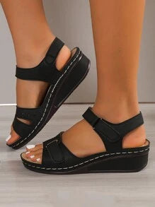 Orthopedic Women’s Sandals with Ergonomic Heel Support