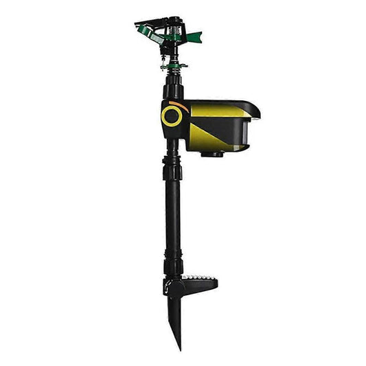 Garden and Yard Protection Sprinkler with Motion Activated Animal Repellent
