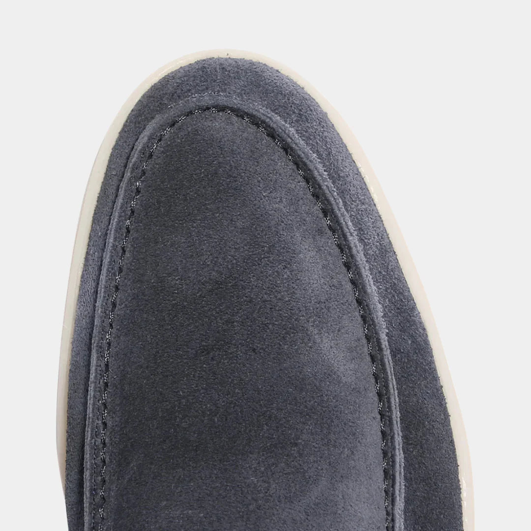 Casual Men’s Loafers in Soft Suede with Slip Resistant Outsole