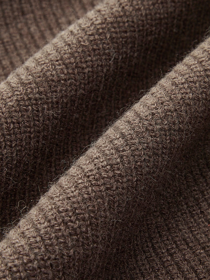 2 in 1 Ribbed Cutout Sweater