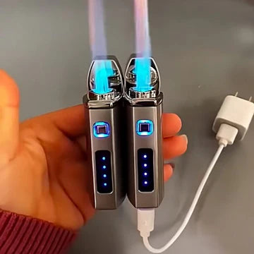 Electric Torch Lighter with Micro USB Charging Cable