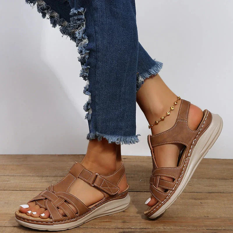 women's velcro sandals