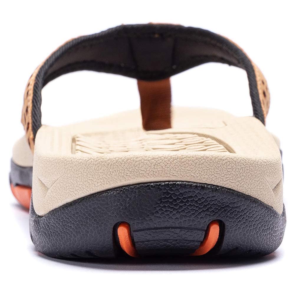 Comfortable Men’s Performance Flip Flops with Arch Support for Everyday Wear