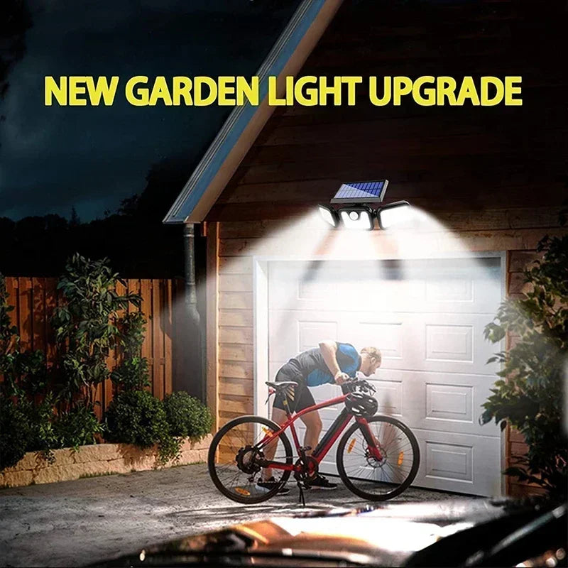 Motion Sensor Solar Light for Outdoor Use