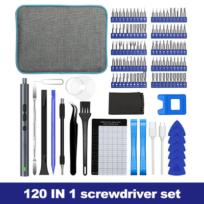 Electric Screwdriver 120 In 1 Set