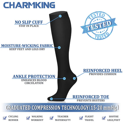 Medical Compression Socks for Reducing Fatigue