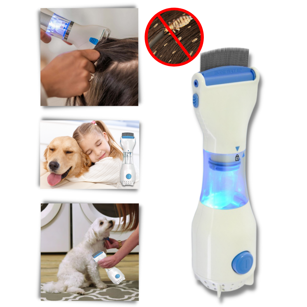 Universal electric lice comb