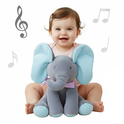 Peek a boo Talking Elephant toy