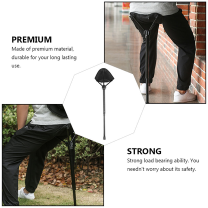 Lightweight folding chair for outdoor and travel
