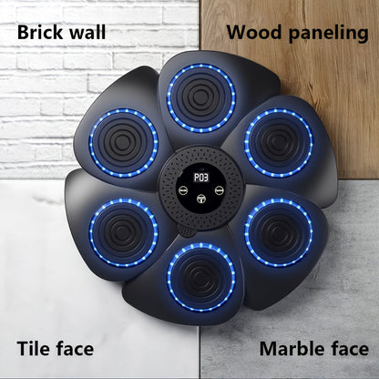 Wireless Music Boxing Machine, USB Rechargeable Wall Target