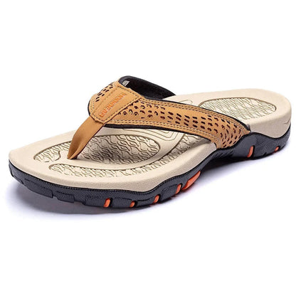 Men's Athletic Flip Flops With Arch Support