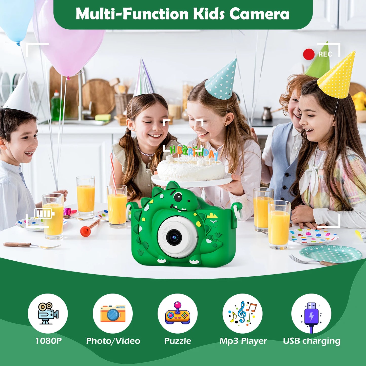 Kiddy Kids Camera – Fun 1080P HD Digital Photography for Young Explorers