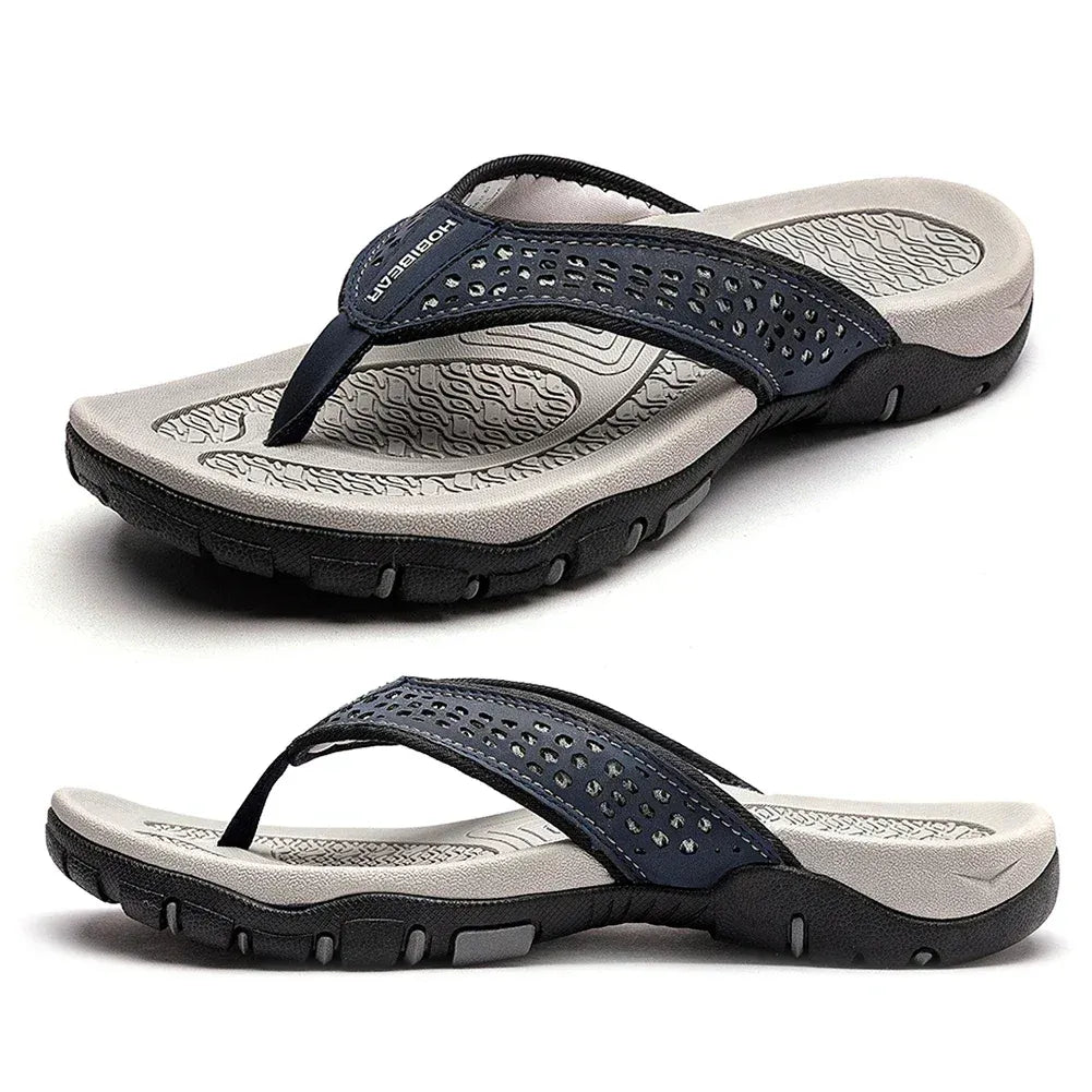 Men's Athletic Flip Flops With Arch Support