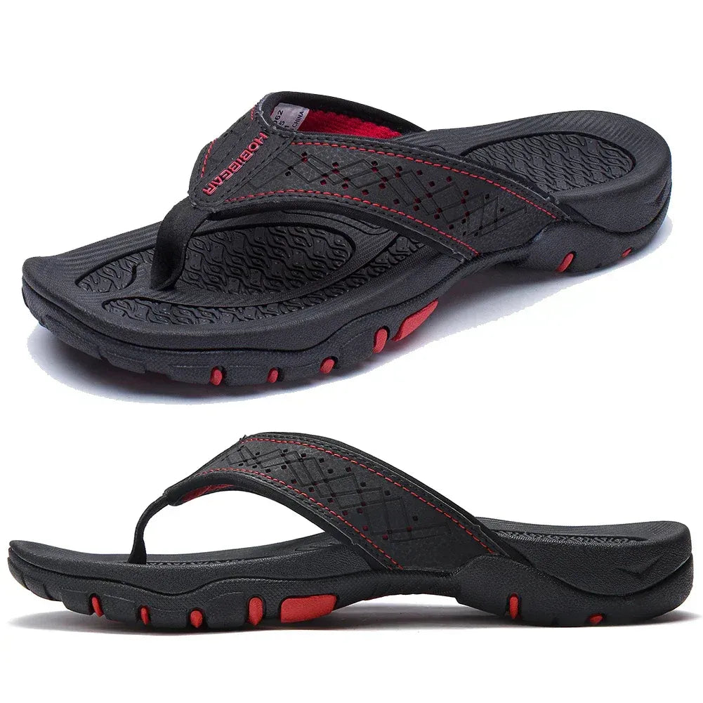 Men's Athletic Flip Flops With Arch Support