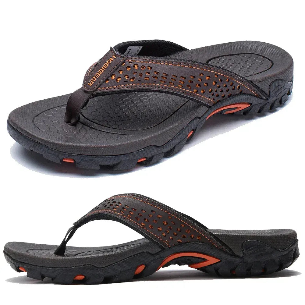 Men's Athletic Flip Flops With Arch Support