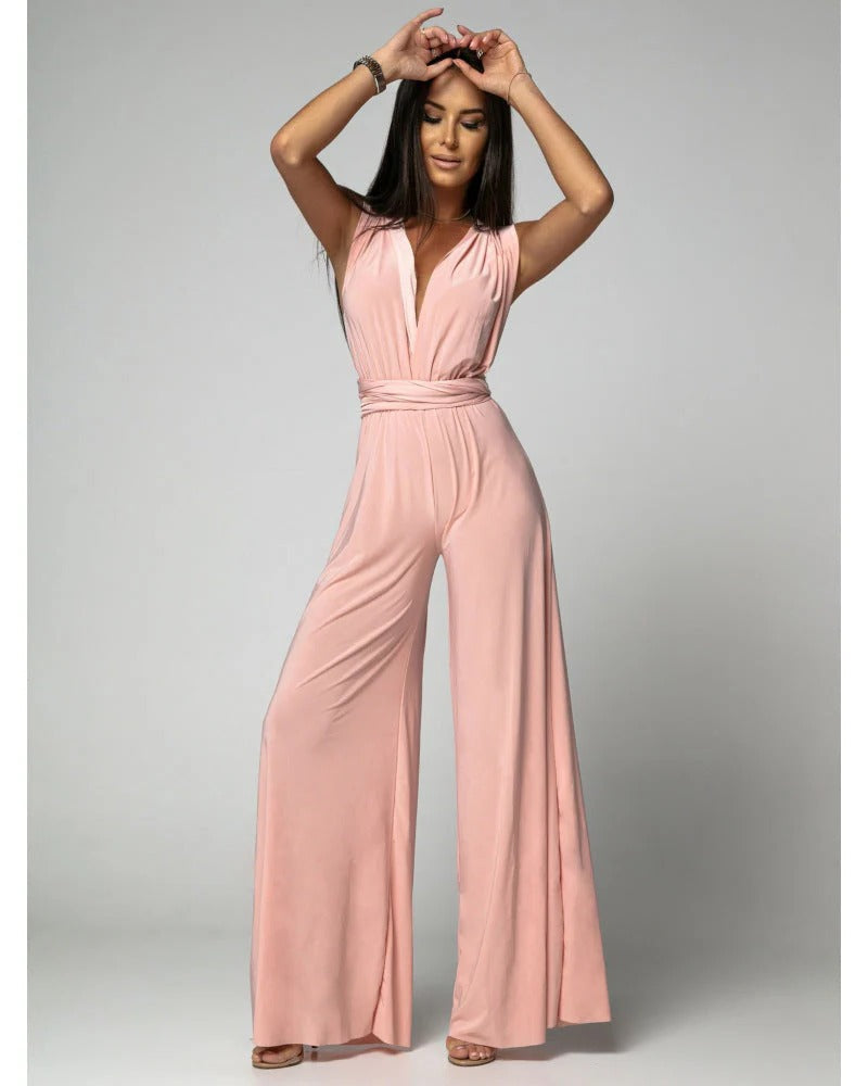 Sleeveless jumpsuit for women
