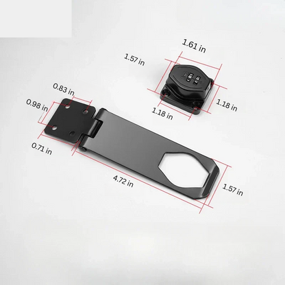 Secure Cabinet Lock with 3 Digit Combination Lock