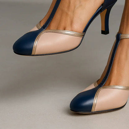 Women's Vintage T-Strap Heels