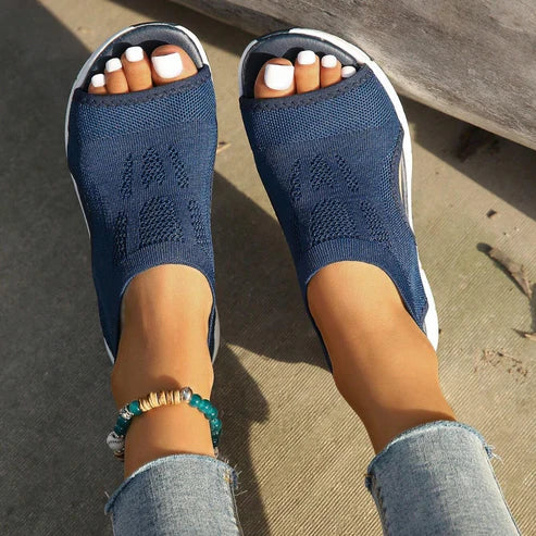 Women’s Recovery Sandals with Arch Support for Pain Relief and Comfort