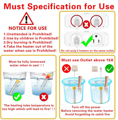 Premium Immersion Water Heater
