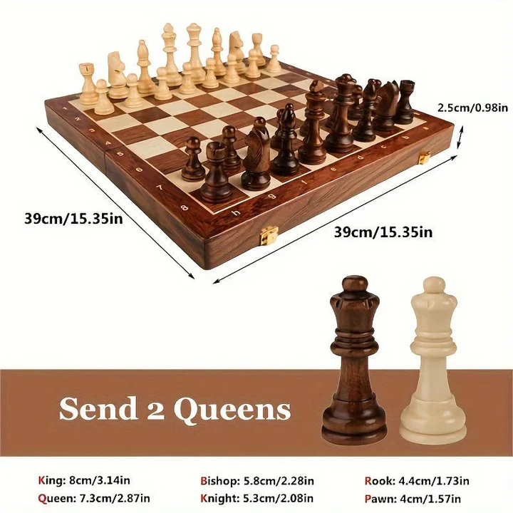 Premium Wooden Chess Set