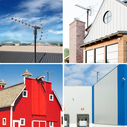 Extra Range Outdoor HD TV Antenna