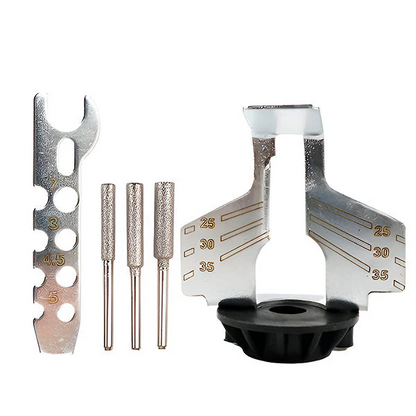 Chainsaw Sharpener with Integrated Sharpener