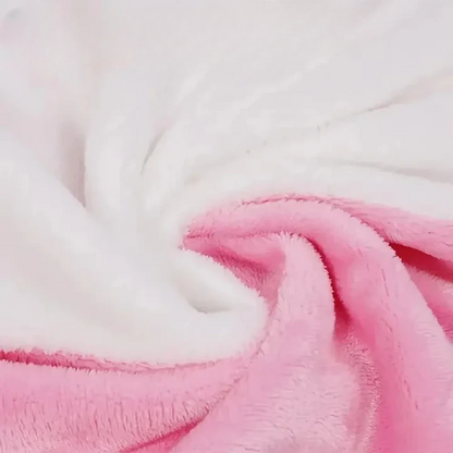 Soft Flannel Shark Hoodie Blanket