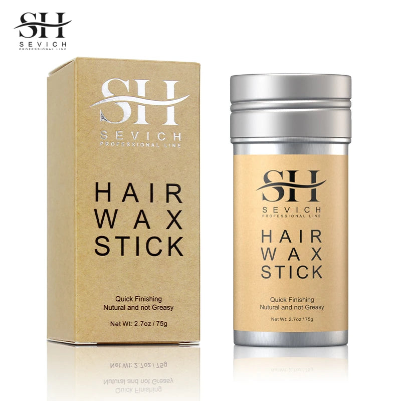75g+16g Hair Wax Stick with Comb, Broken Hair Artifact for Edge Control, Fixing Fluffy Hair for Children, Men, Women