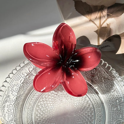 Large Boho Flower Hair Claw Clips for Women, Stylish Hairpins & Barrettes for Beach & Everyday Wear