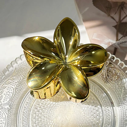 Large Boho Flower Hair Claw Clips for Women, Stylish Hairpins & Barrettes for Beach & Everyday Wear