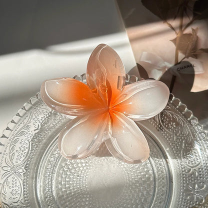 Large Boho Flower Hair Claw Clips for Women, Stylish Hairpins & Barrettes for Beach & Everyday Wear