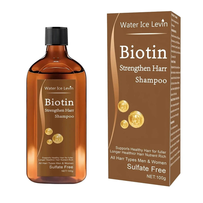 Biotin Hair Growth Shampoo for Men and Women Anti Hair Loss Rapid Thickening