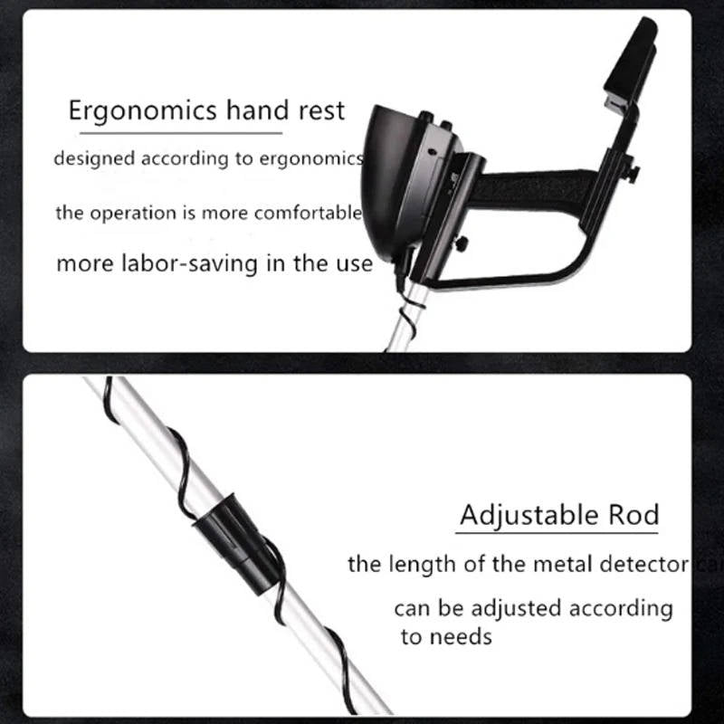Professional Underground Metal Detector - High Accuracy For Gold Detecting &amp; Treasure Hunting