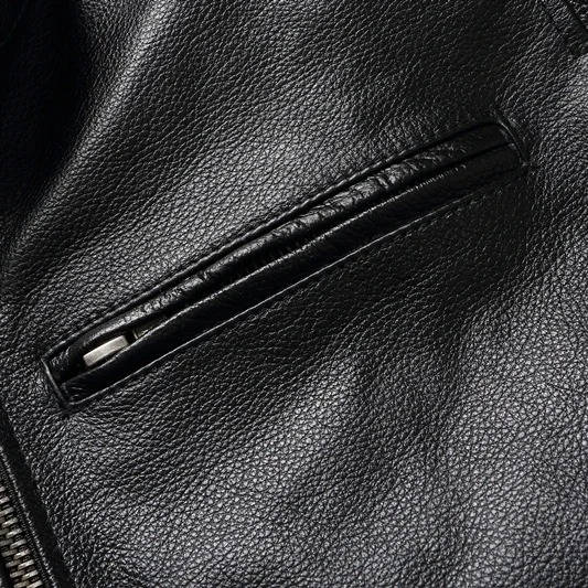 Men's Premium Quilted Leather Motorcycle Jacket