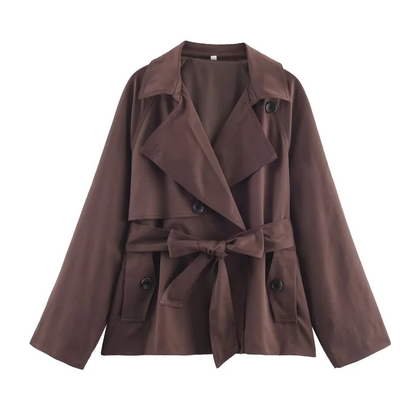 Short Trench Coat Women