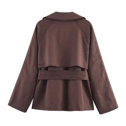 Short Trench Coat Women
