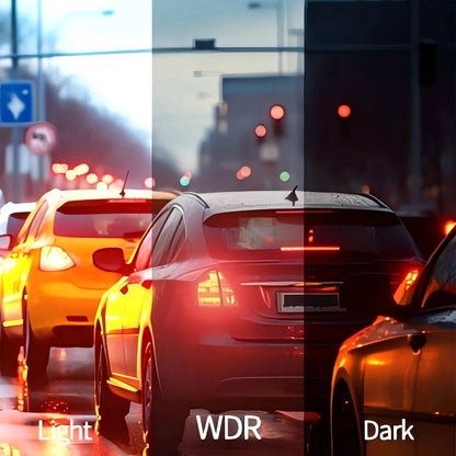 Wireless Car Dash Cam Front And Rear With Night Vision