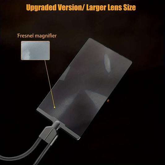 Magnifying Glass with Adjustable Flexible Neck for Hands Free Use