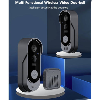 Wireless Smart Video Doorbell | No Subscription Needed | High Definition Camera Doorbell